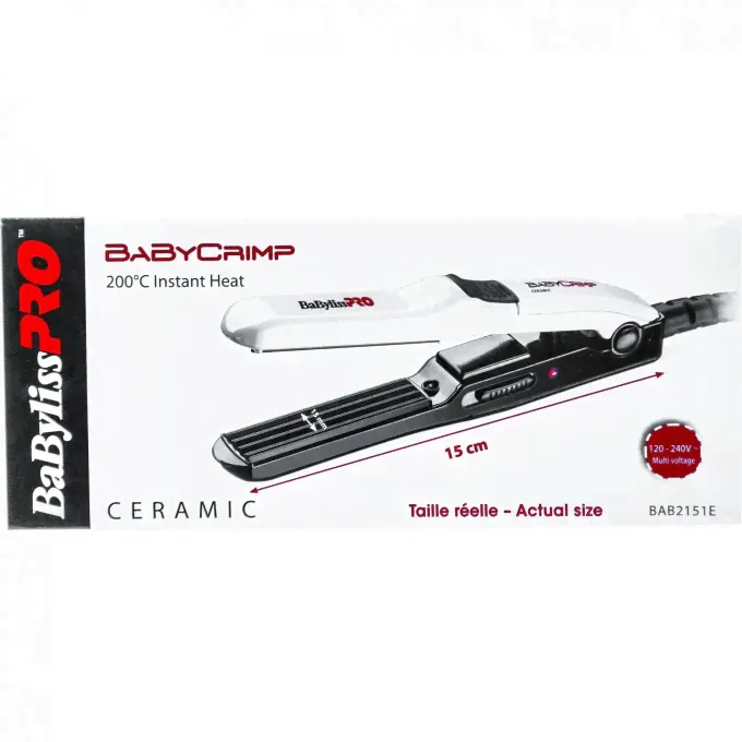 Щипцы-гофре BABYLISS PRO BABYCRIMP BAB2151E