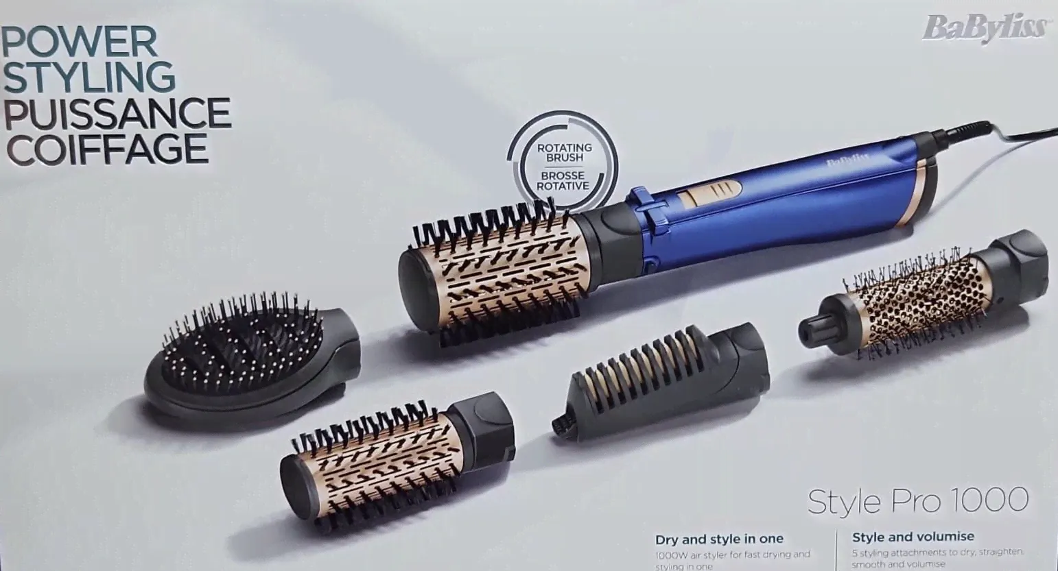 Фен-щётка BABYLISS AS966-0