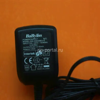 Блок питания BABYLISS SW-056008EU-S 5.6 V 80mA-2