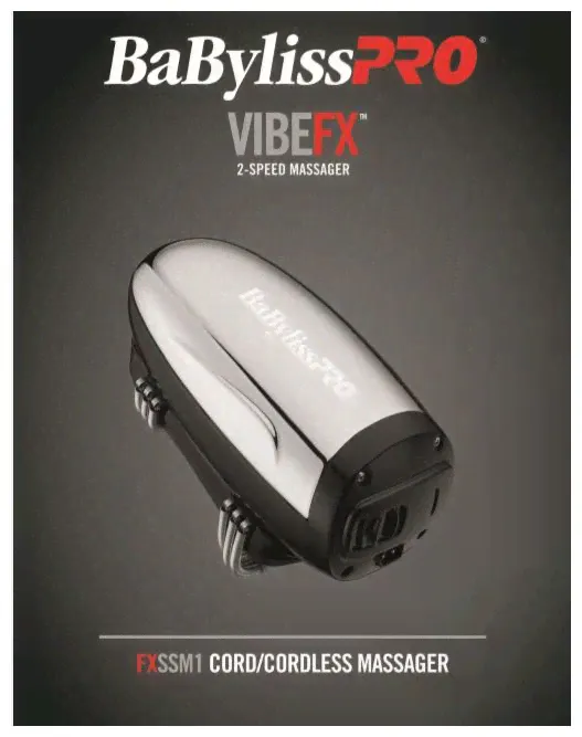 Профессиональный массажер Babyliss PRO VIBE FX
