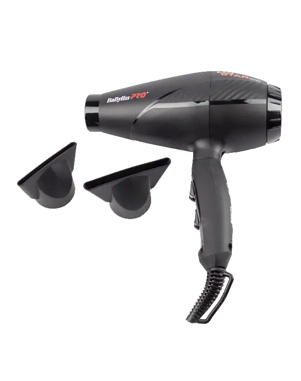 Фен, плойка, щипцы BaByliss PRO, Фен Black Star ionic 2200W BAB6250IE, BaByliss