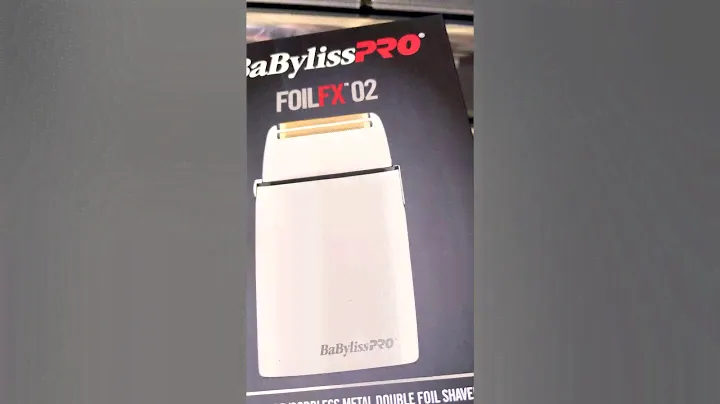 Babyliss pro foilFX02 White shaver