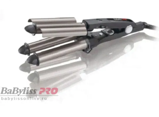 Мультистайлер Электрощипцы Babyliss W2447E, тройная волна 2020ce-0
